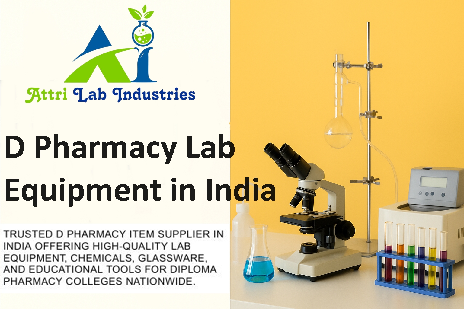 D Pharmacy Lab Equipment in India