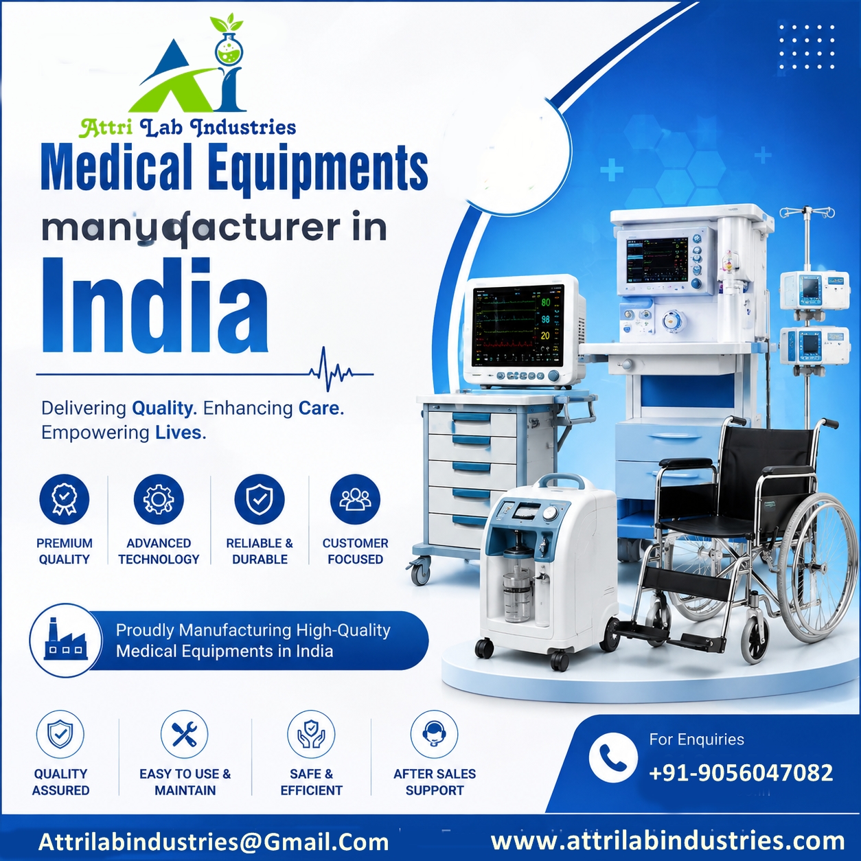 Medical Equipments Manufacturer in India