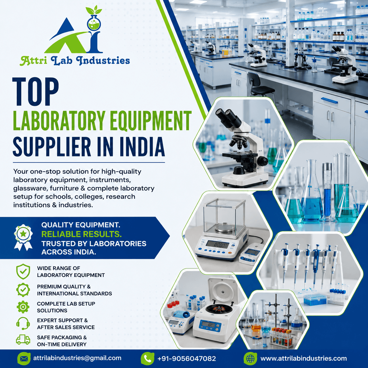 Top Laboratory Equipment Supplier in India
