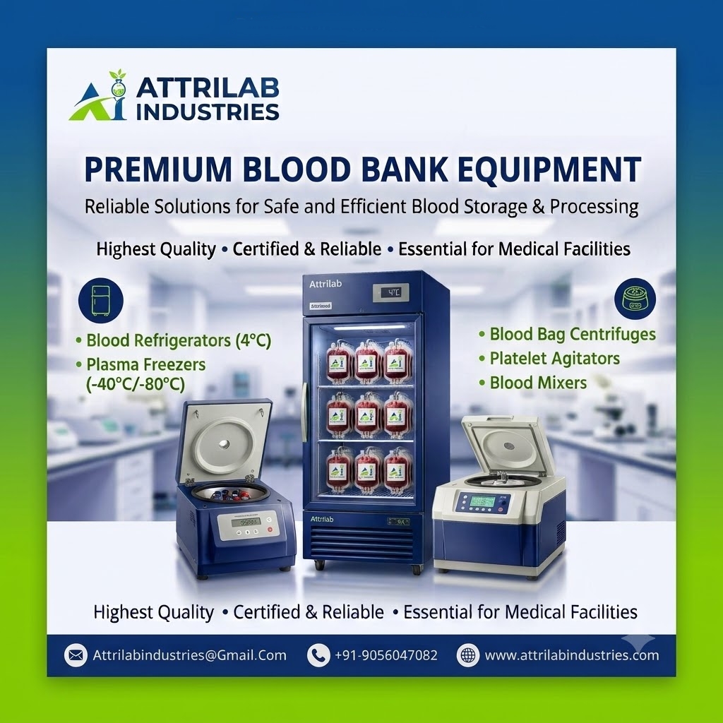 Blood Bank Equipment: Essential Types, Uses & Buying Guide